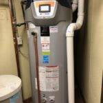 A new water heater installed in a restaurant by AireCom